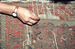 Teppich Reparatur Bild 04
